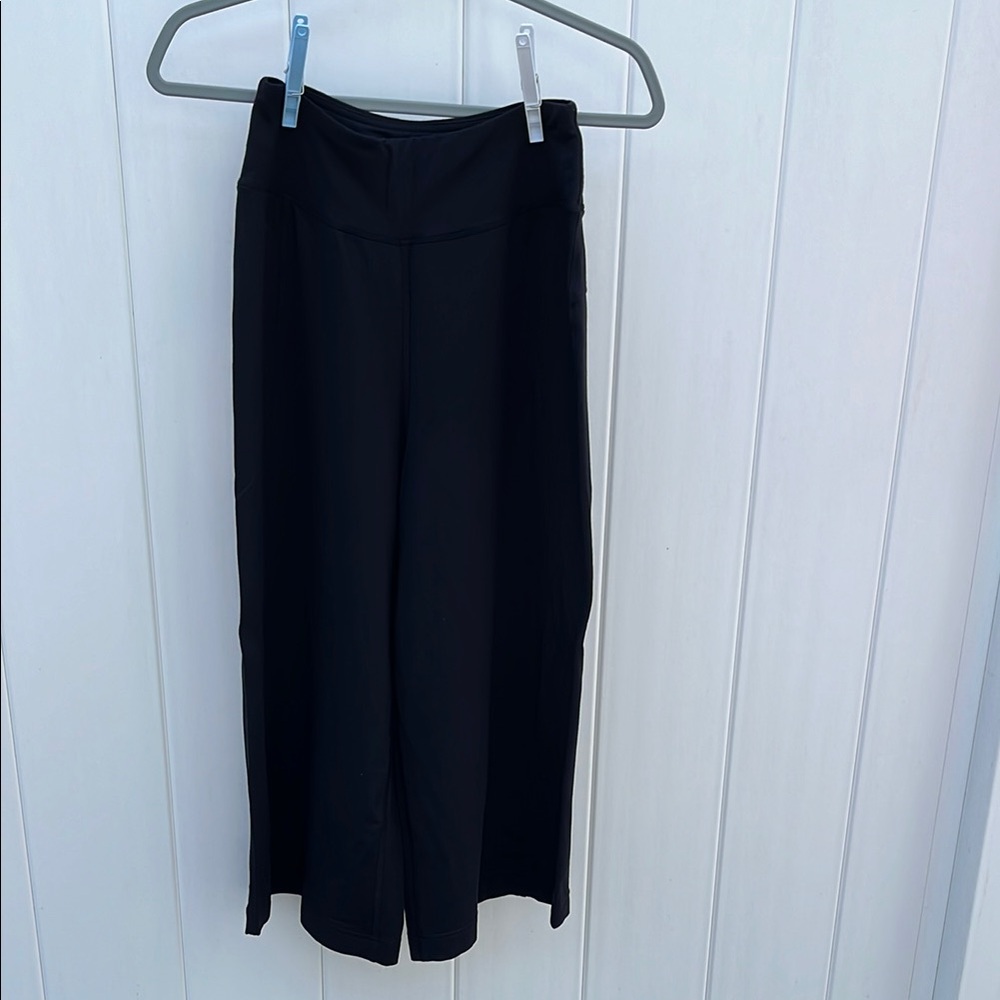 Black Wide-Leg Pants